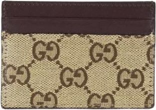 Gucci Accessoires, Heren, Beige, ONE Size, GG Supreme Card Case