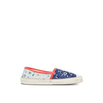 Philippe Model Espadrilles, male, Multicolor, Size: 10 US Marseille Low Paisley Espadrilles Sneakers