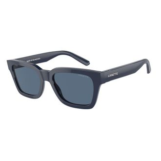 Arnette Unisex Square Bioacetate Sunglasses - Dark Grey Resin - One Size