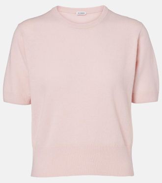 Jil Sander Cropped wool and cashmere sweater