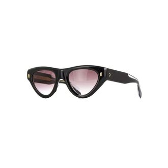 Cutler and Gross 9926 Cat Eye Zonnebril - unisex - Accessoires - Zwart - Maat: 50 MM