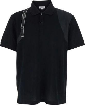 Alexander McQueen Hombre, Camisetas, Negro, Talla: L