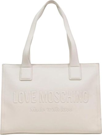 Love Moschino Jc 4045Pp 1 Tote Bag - Dames - Shoppers - Beige - ONE Size - Tassen