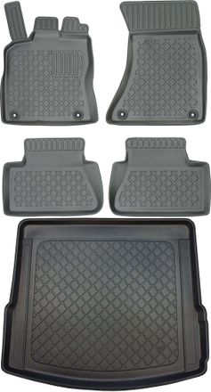 OEM Juego De Alfombrillas Para Coche Y Alfombrilla Para Maletero Para Porsche Macan Suv A Partir De Marzo De 2014