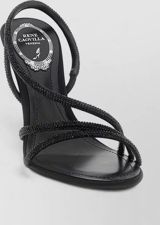 Rene Caovilla silk erin sandals