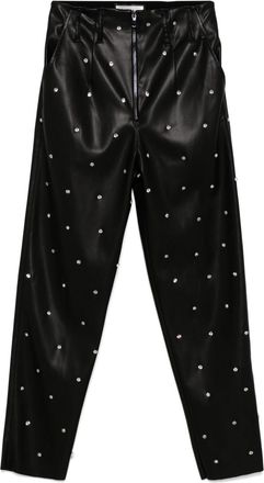 Nissa Pantaloni con decorazione - Nero