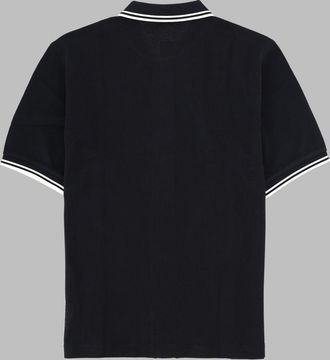 Fred Perry Embroidered Logo Polo Shirt - Blue