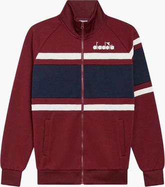 Diadora Mens Diadora 80s Empire Red Track Jacket - Size: Regular/40