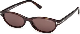 Tom Ford FT1310 CHLOE-02 52E Womens Sunglasses Tortoiseshell Size 52