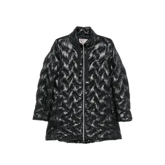 Herno Quilted High-neck Zip-up Coat