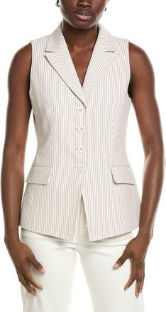 Jones New York Seersucker Vest