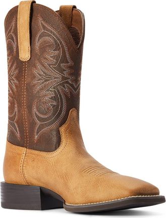 Ariat Sport Pardner Western Boot in Matte Tan Buck at Nordstrom Rack, Size 13