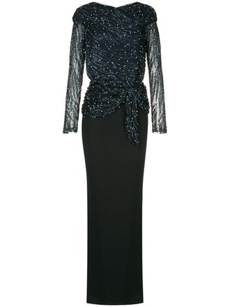 Rachel Gilbert Jamilla gown - Blue