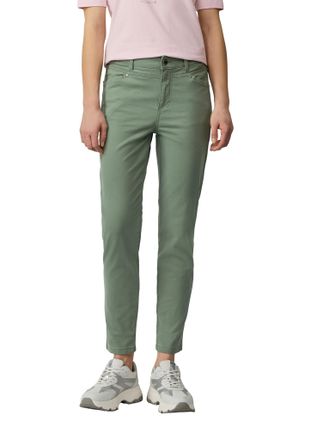 s.Oliver 7/8-Hose S.OLIVER, Damen, Gr. 46, N-Gr, gr&uuml;n (shadow khaki), Denim/Jeans, Obermaterial: 98% Baumwolle, 2% Elasthan. Futter: 100% Baumwolle, unifarben,