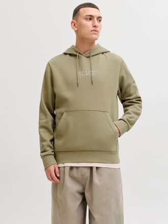Jack & Jones Kapuzensweatshirt JACK & JONES JPRBLUARCHIE SWEAT HOOD NOOS, Herren, Gr. XXL, mermaid, angeraute Sweatware, Obermaterial: 70% Baumwolle, 30% Polyester