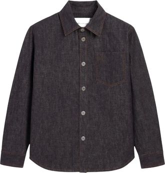 Ami De Coeur Overshirt - Heren - Overhemden - Blauw - Maat: M Katoen