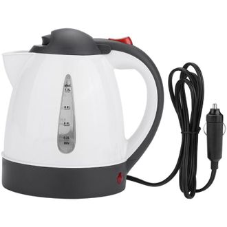 OEM Hervidor De Agua Port&aacute;til De 1000 Ml Y 24 V Para Viajes En Coche O Cami&oacute;n, Ideal Para Preparar T&eacute; Y Caf&eacute; -crezuo
