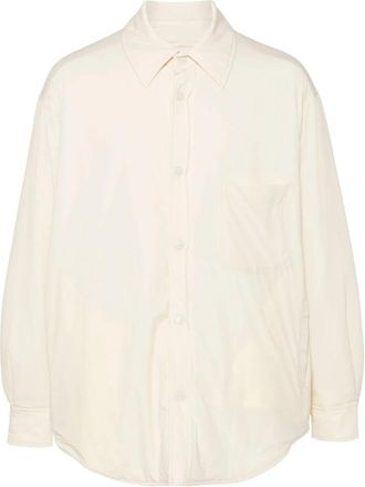 Autry Gewatteerd Overhemdjack - Heren - Zomerjassen - Beige - XL - Polyester - Jassen