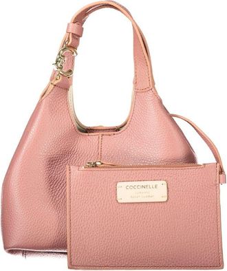 Coccinelle Pink Leather Womens Handbag