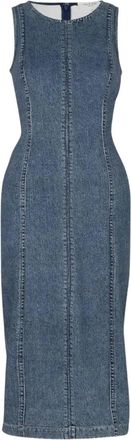 Rag & Bone Miramar Ponte Olivia midi dress - Blue