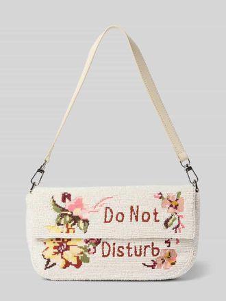 Staud Shoulder Bag mit Ziersteinbesatz Modell Timmy in Beige, Gr&ouml;&szlig;e 1