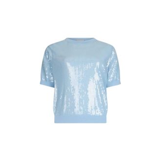 Liu Jo Array - female - Liu Jo - T-Shirts - Blue - XS - Tops