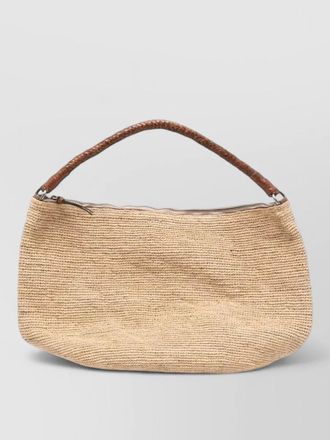 Ibeliv raffia shoulder bag