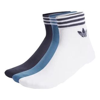 adidas Originals Athletic Socks Multicolour 3 Pairs White Teal Black HL1704
