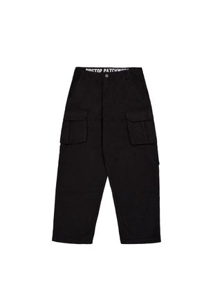 Alpha Industries Cargohose ALPHA INDUSTRIES Ripstop Patchwork Pant, Herren, Gr. 28, Normalgr&ouml;ssen, schwarz, Obermaterial: 100% Baumwolle, Hosen Cargohose