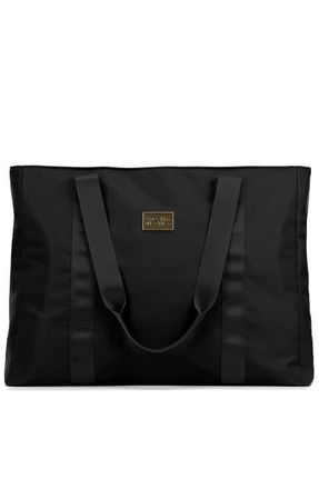 Badgley Mischka Uncomplicated Nylon Weekender Duffel Bag in Black at Nordstrom
