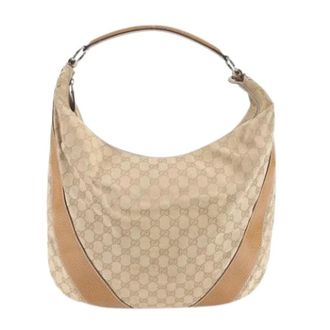 Gucci Pre-owned Shoulder Bags, female, Beige, Size: ONE SIZE Pre-owned Vintage Shoulder Bag