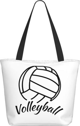 AOOEDM Volleyball Ladies Shopping Bag 13x11x7in.The Perfect ValentineS Day Gift.It Is The Best ValentineS Day Gift For Mom, Daughter, Wife,Etc
