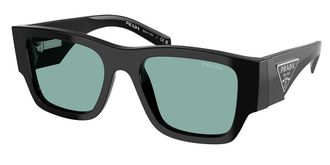 Prada PR 10ZSF Asian Fit 16K40K Mens Sunglasses Black Size 55