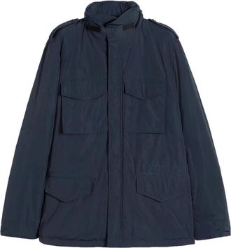 Aspesi Giacca Minifield Vento - - Jackets - Uomo - Blu - M