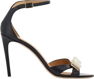 Ferragamo Sandali Vara con fiocco 90mm - Nero