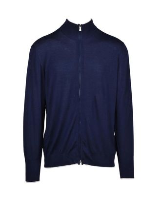 Eleventy Zip Cardigan - Multicolor