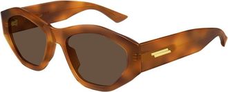 Bottega Veneta BV1408S 002 Womens Sunglasses Tortoiseshell Size 53