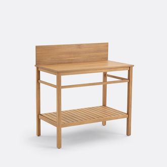 La Redoute Interieurs Badkamermeubel Mercure, Acacia, 90 cm