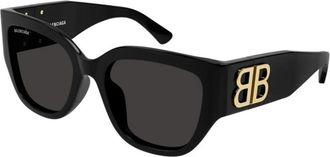 Balenciaga Authentieke stijlvolle brillen van premium kwaliteit - unisex - Zonnebrillen - Zwart - 55 MM - Accessoires