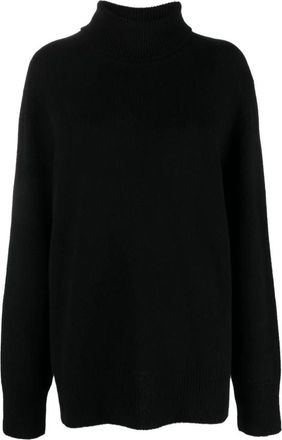 The Row Stepny Sweater - Dames - Coltruien - Zwart - M - Wol - Truien & Vesten