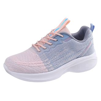 Generic Wide Fit Running Trainers for Women Womens Lightweight Arch Support Sneakers Fashion Spring and Summer Sports Shoes Flat Bottom Mesh Breathable Comfor