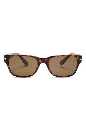 Persol Occhiali da sole con effetto tartarugato - Marrone