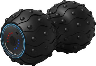 OEM Vibrar Pinda Masaje Bal, Masajeador Rollende Para Diepe Relaxatie, Vibrar Schuim Rollende Masajeador Para Bil