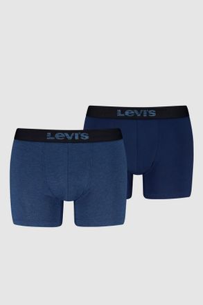 Levi's Opt III Boxer Brief 2 pack - Hombre - 2XL - Azul / Dark Blue
