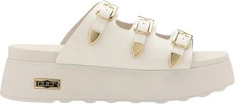 Cult Schoenen, Dames, Wit, 38 EU, Janis 4739 Sandalen