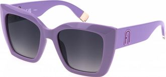 Furla Womens SFU710-5403NN SFU710 54 5403NN Sunglasses - Lilac - One Size