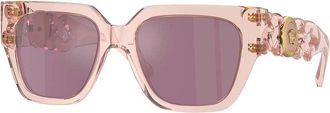 Versace VE4409 5339AK Womens Sunglasses Pink Size 53