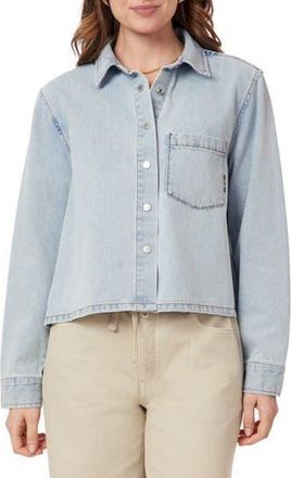 Scotch & Soda Long Sleeve Crop Denim Shirt in Kingston at Nordstrom Rack, Size X-Small