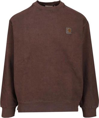 Carhartt Work in Progress Vista Sweatshirt - Heren - Sweatshirts - Bruin - S - Katoen - Hoodies & sweatvesten