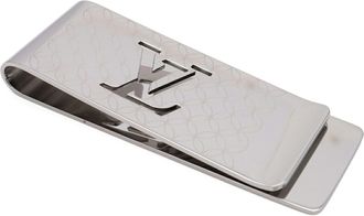 Louis Vuitton Silver Stainless Steel Money Clip (Pre-Owned)